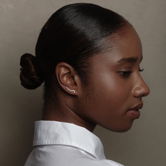 Gold-Plated Silver Rhéa Earrings