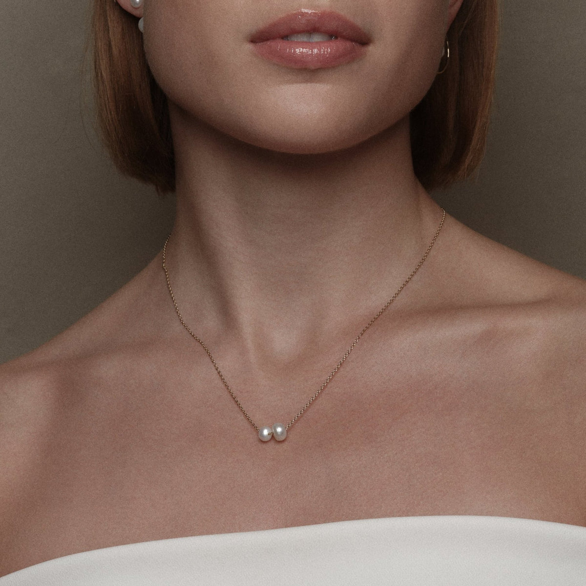 Fairmined Gold and Freshwater Pearl Nysa Necklace