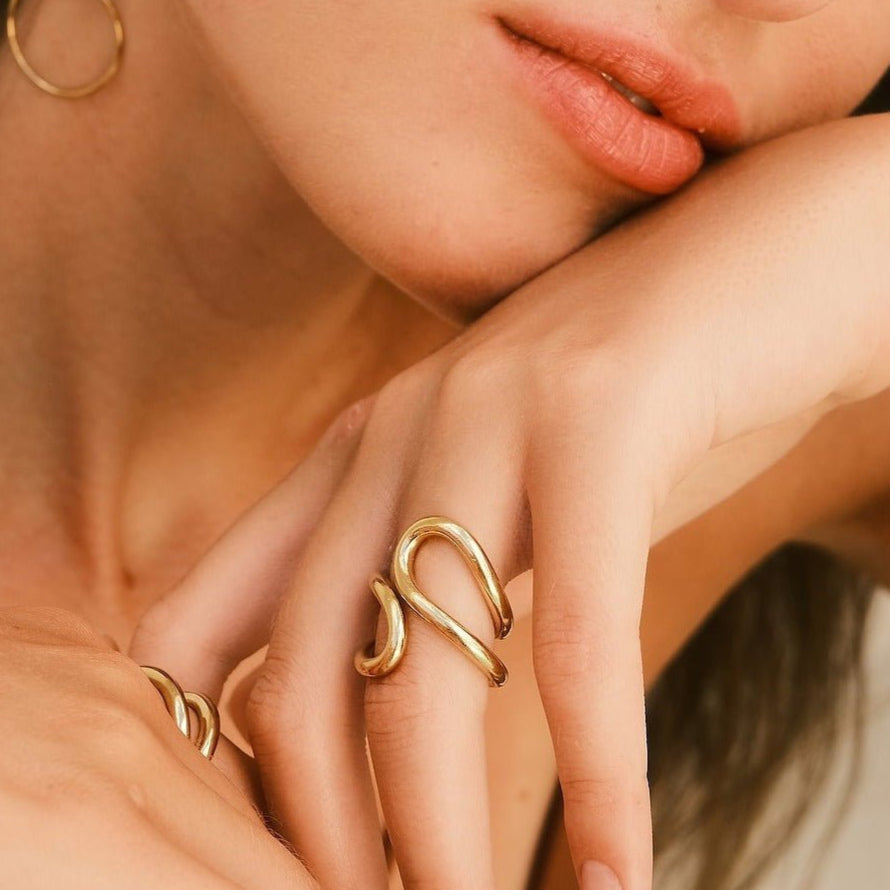 Infinity ring n°2 par la créatrice belge Aurore Havenne