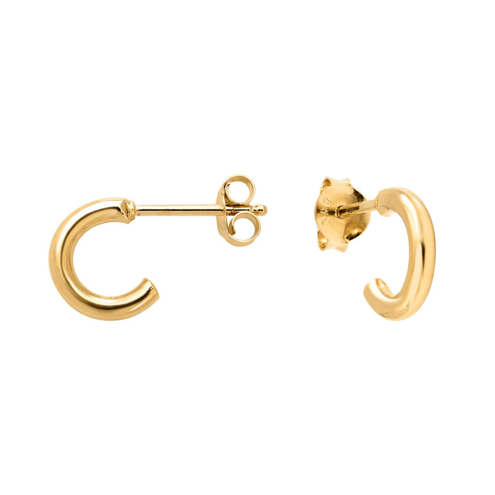 Gold-Plated Silver Charlie Earrings by the Belgian jewelry designer Aurore Havenne