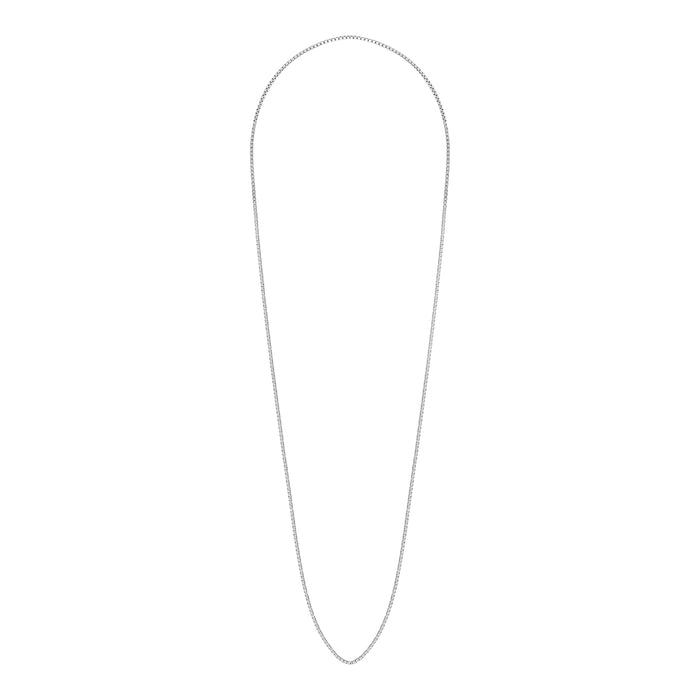 Silver Sacha Necklace, gender free, by jewelry designer Aurore Havenne