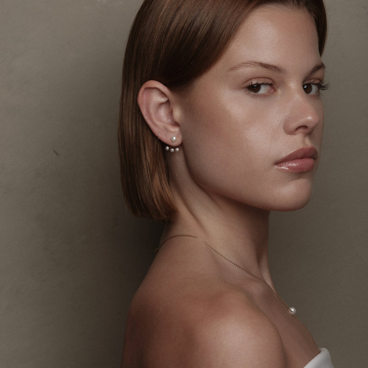 Boucles d'oreilles en Calypso en argent plaqué or par la créatrice Aurore Havenne