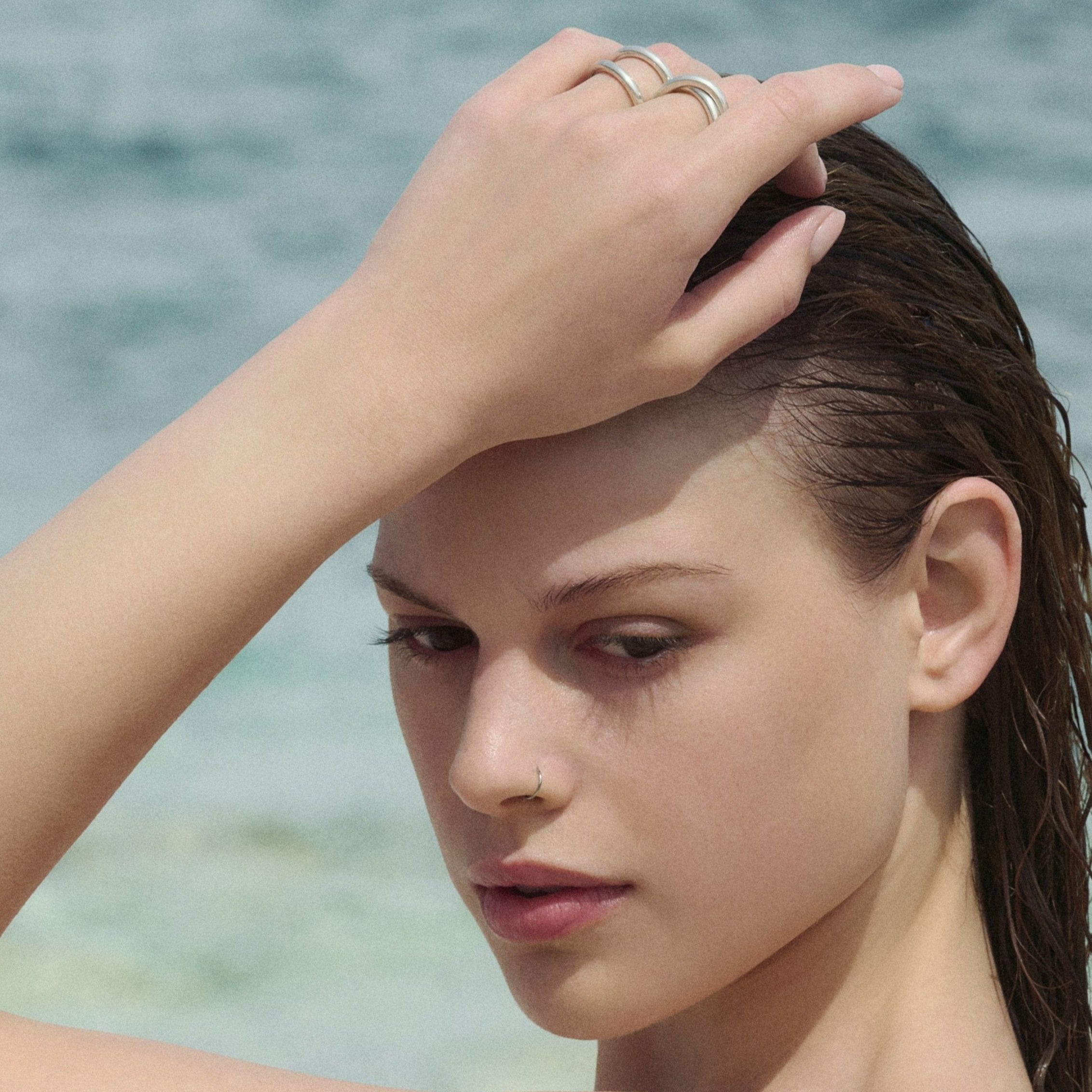 Bagues n°1 et n°5 de la collection Infinity par Aurore Havenne