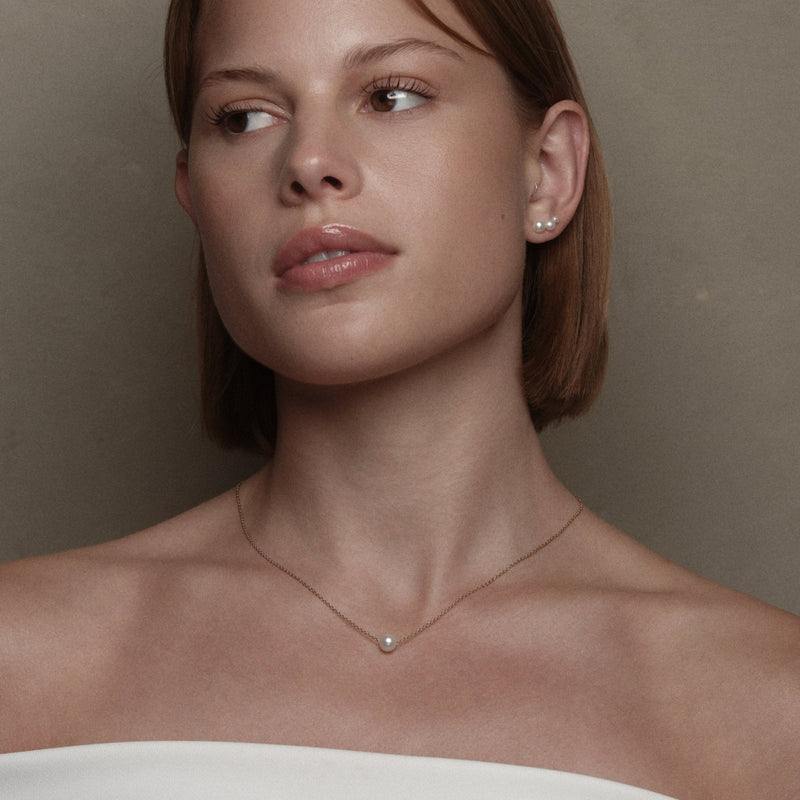 Gold-Plated Silver Ephyra Necklace by Aurore Havenne