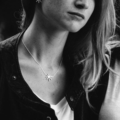 Sterling Silver Mira Necklace