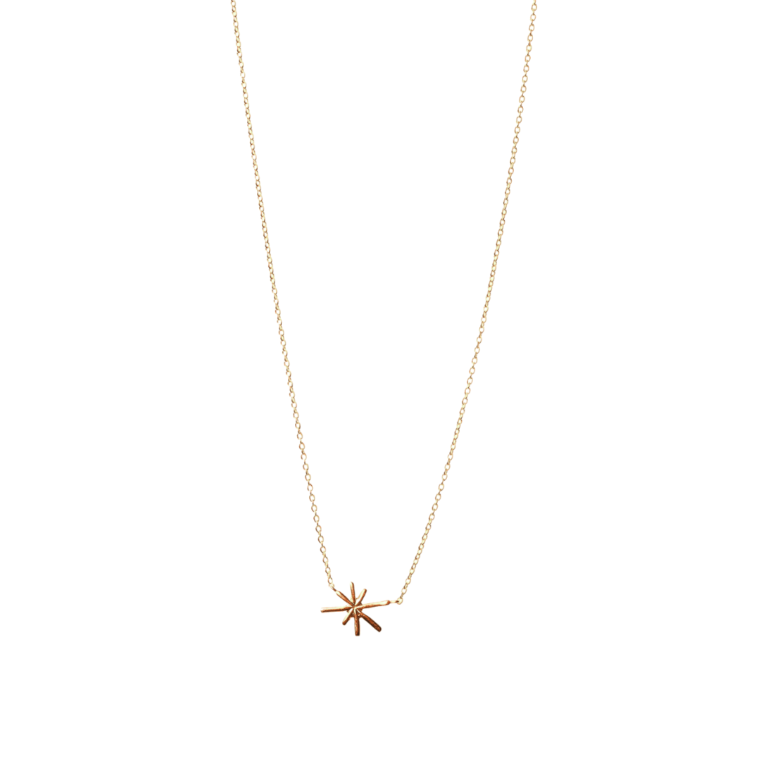 Gold-Plated Sterling Silver Vega Necklace by Aurore Havenne