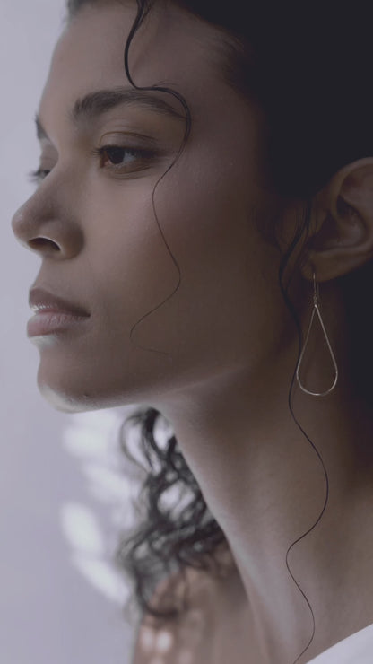 Sterling Silver Raindrops Earrings