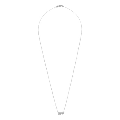 Silver And Freshwater Pearl Nysa Necklace