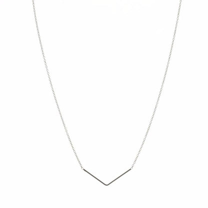 Silver Unity Triangle Necklace