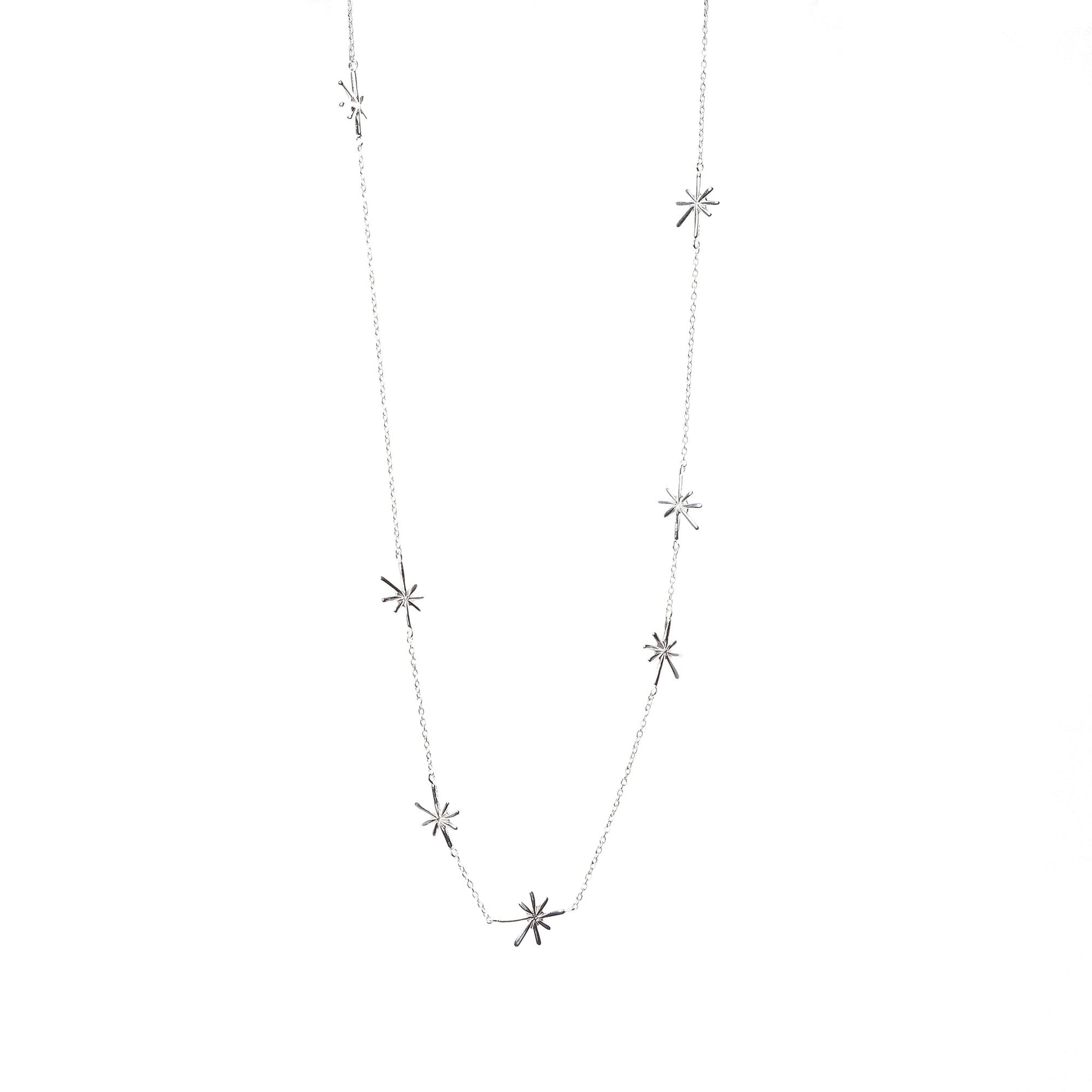 Sterling Silver Supernova Necklace by Aurore Havenne
